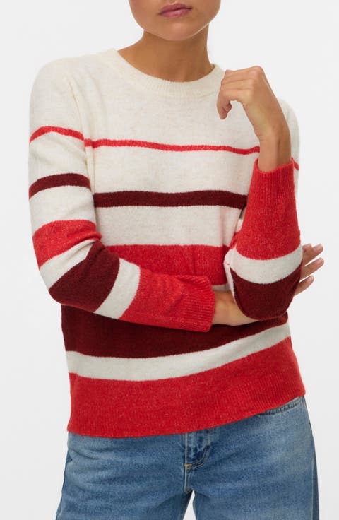 Plaza Colorblock Crewneck Sweater