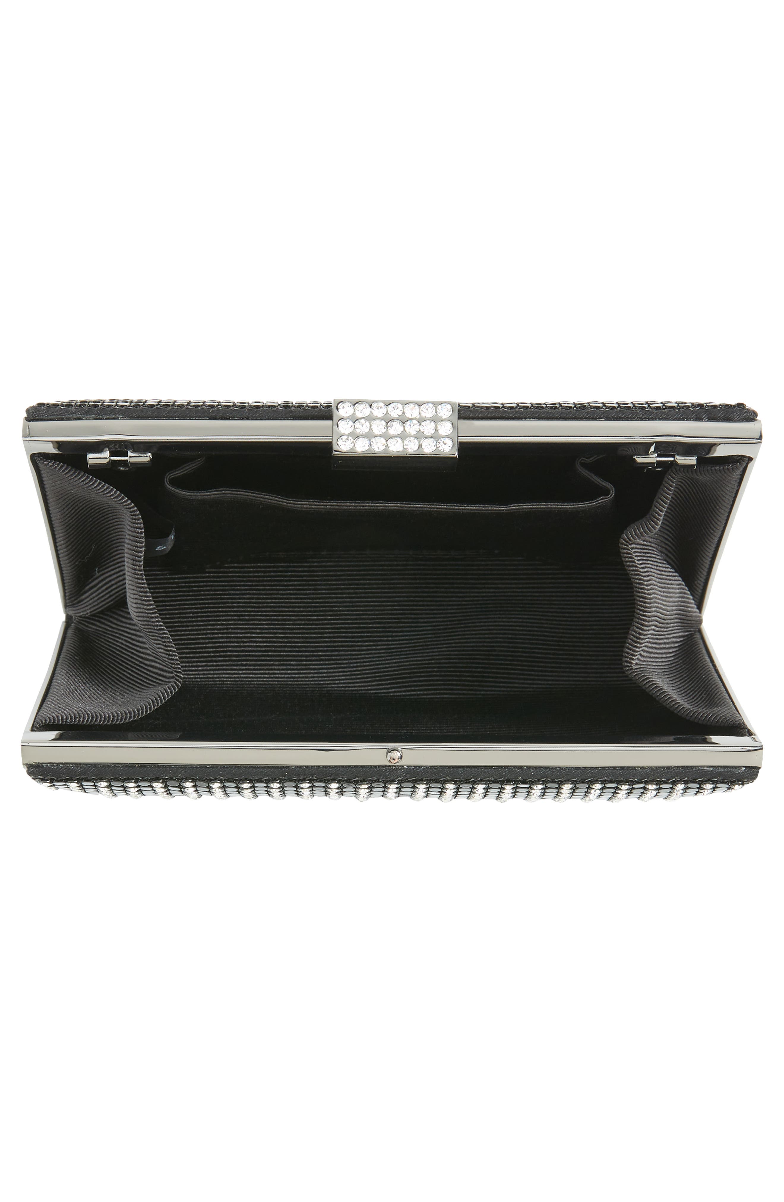 Whiting & Davis 'Diamond Drips' Evening Clutch, Alternate, color, 