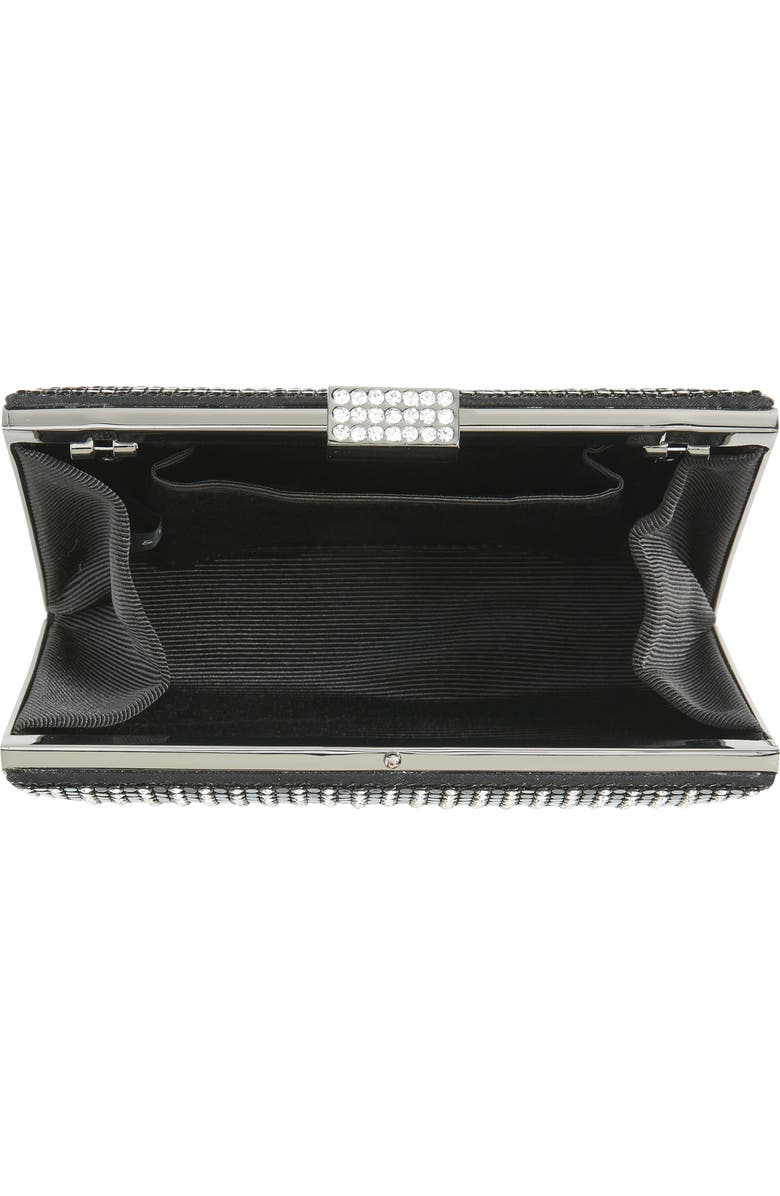Whiting & Davis 'Diamond Drips' Evening Clutch, Alternate, color,