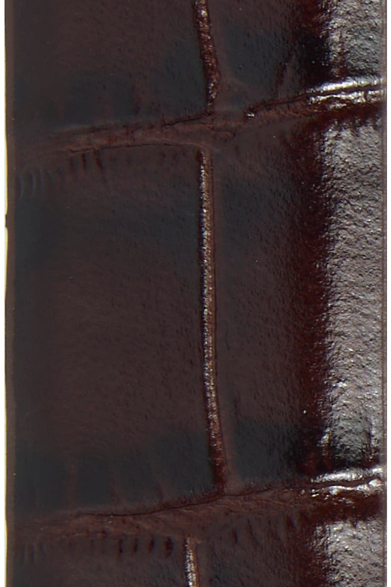 Elongated Buckle Belt, Alternate, color, CHOCOLATE RAISIN