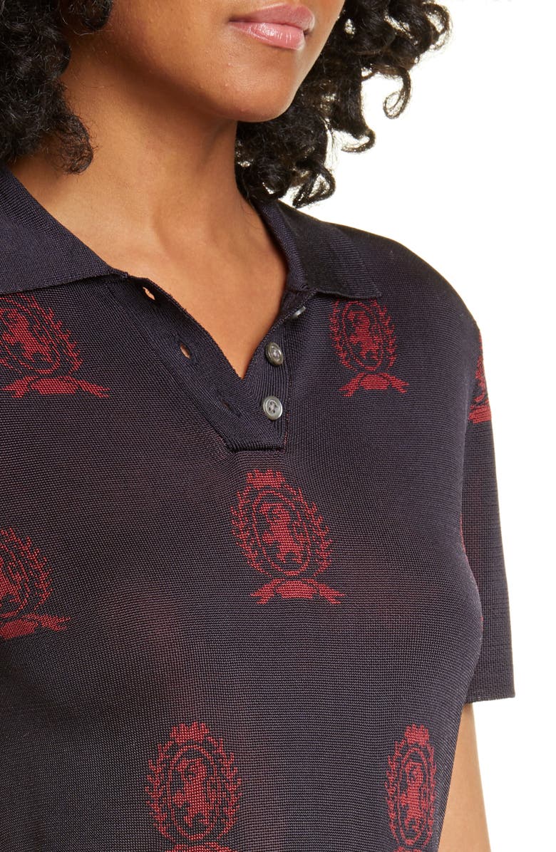 Hilfiger Collection Crest Jacquard Polo, Alternate, color, 