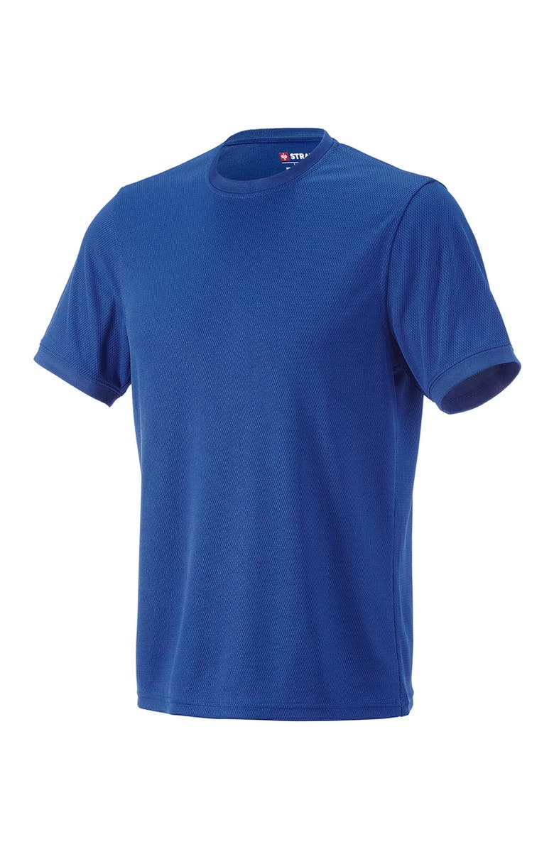 Strauss Performance T-Shirt, Main, color, Royal Blue