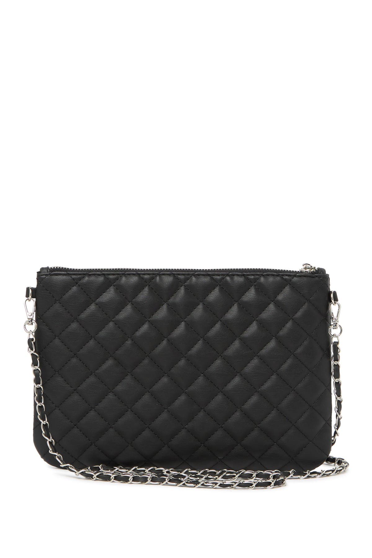 Badgley Mischka Collection Quilted Crossbody Bag, Alternate, color, 