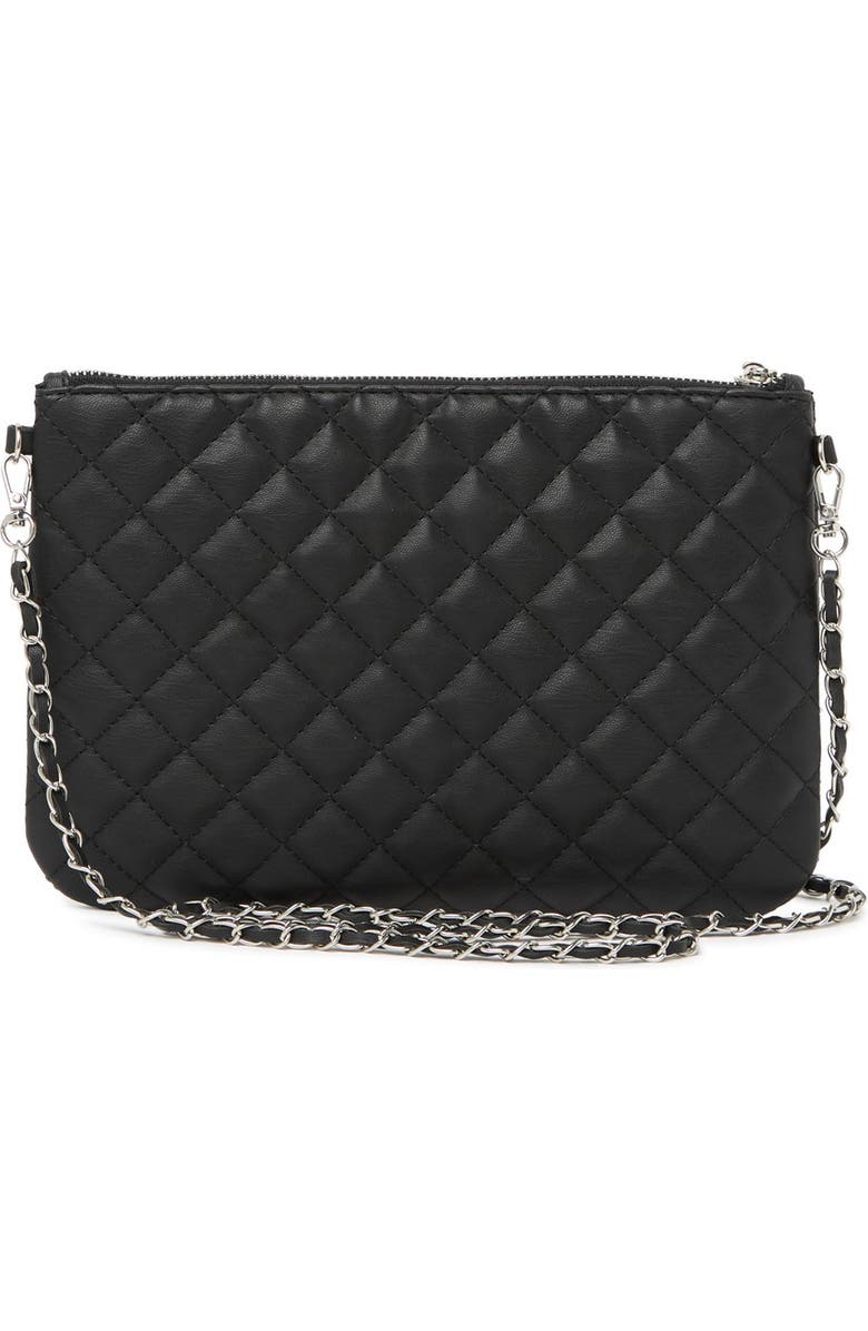 Badgley Mischka Collection Quilted Crossbody Bag, Alternate, color,