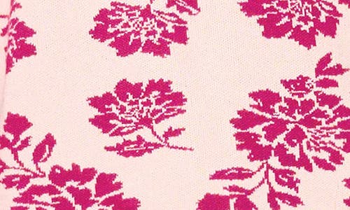 Gibsonlook Relaxed Fit Intarsia Sweater In Pink