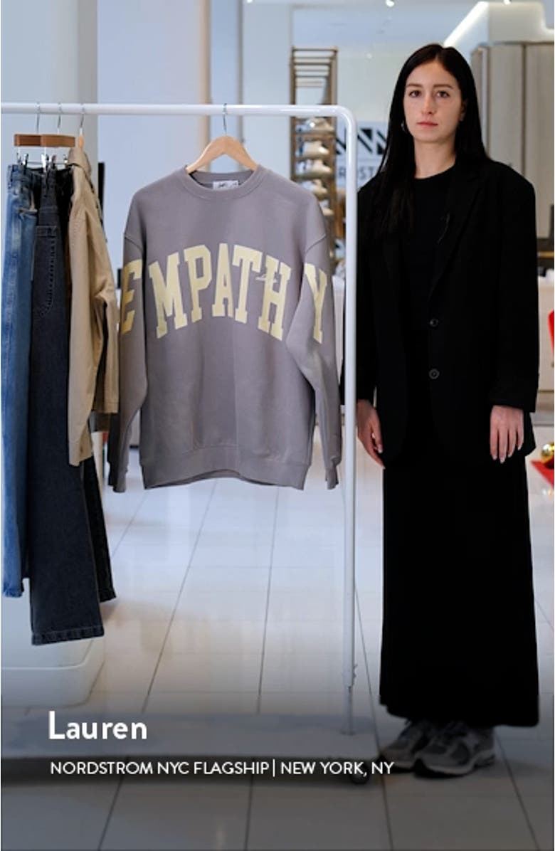 Empathy Sweatshirt, sales video thumbnail