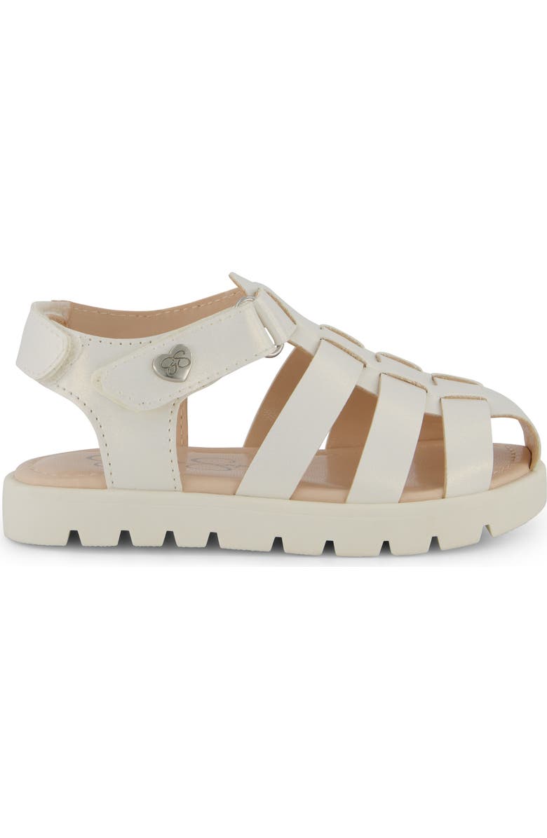 Jessica Simpson Kids Tia Fisher Sandal, Alternate, color, White