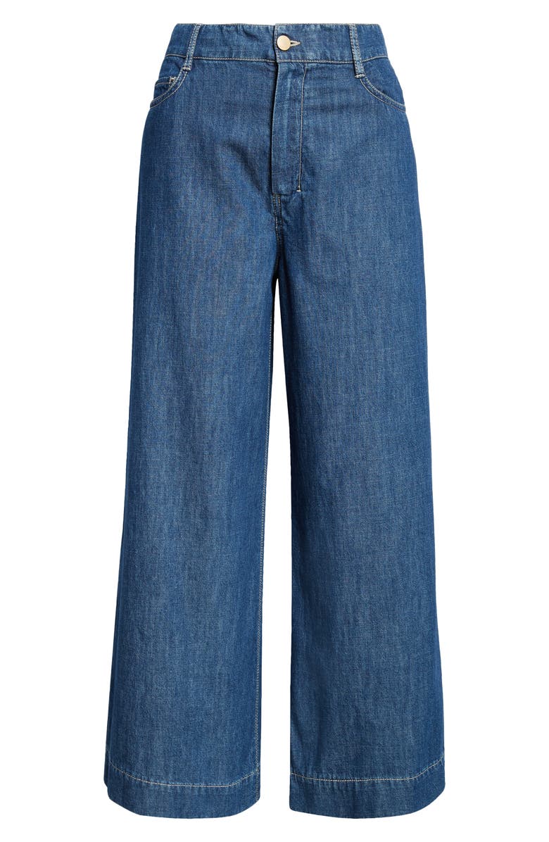 Max Mara Zendaya Wide Leg Jeans, Alternate, color,