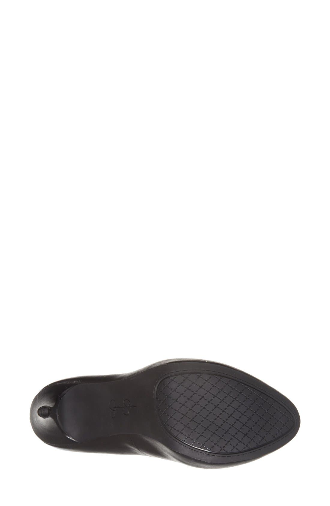 'Natalli' Pump, Alternate, color, BLACK