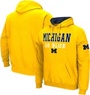 COLOSSEUM Men's Colosseum Maize Michigan Wolverines Sunrise Pullover Hoodie