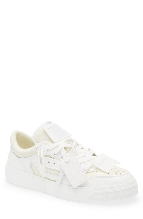 Off-white Off- Low 3.0 Off Court Men's Sneakers In White - Ivory