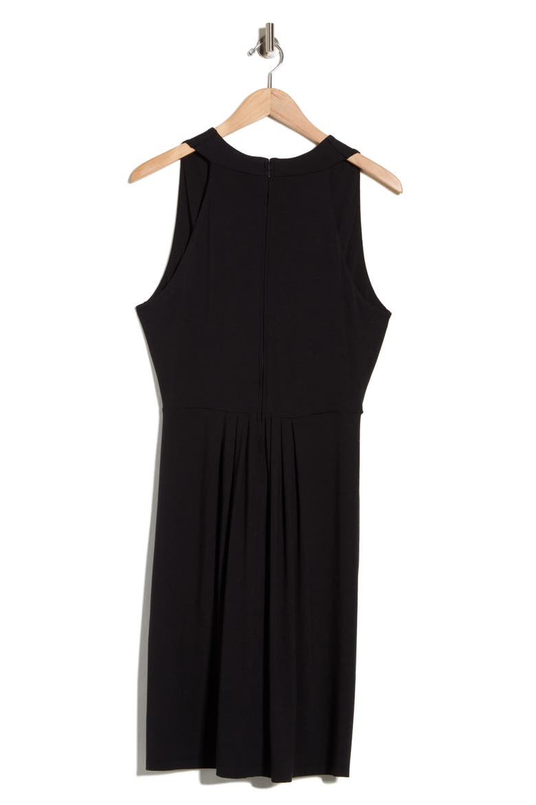 Wisteria Sleeveless Tie Waist Dress, Main, color, NOIR