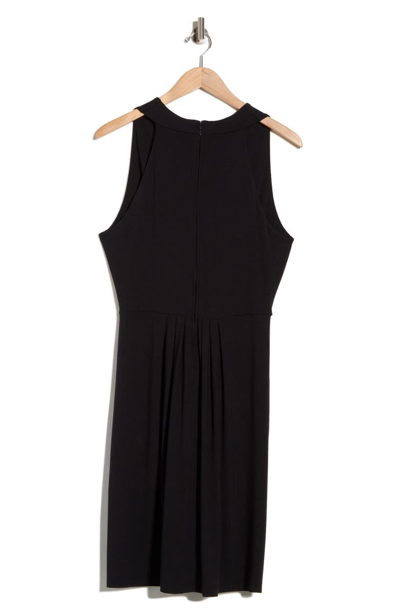 Lilly Pulitzer<sup>®</sup> Wisteria Sleeveless Tie Waist Dress, Main, color, Noir