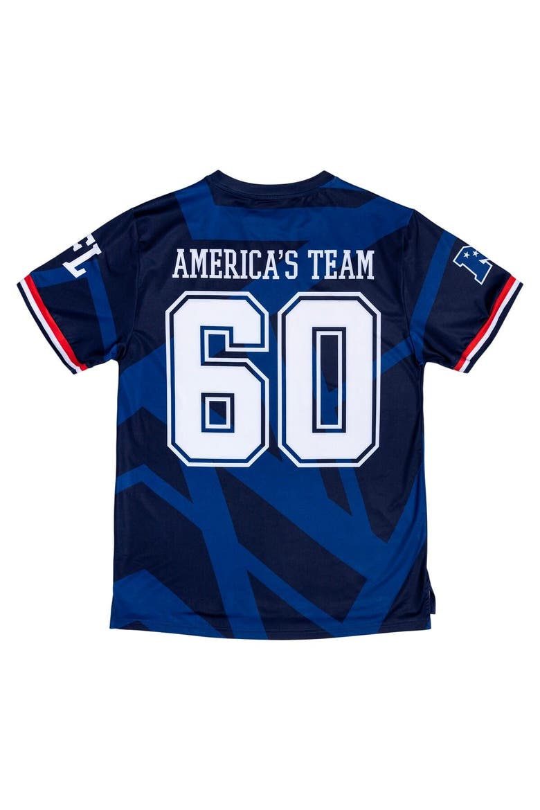 Men's  Navy Dallas Cowboys America's Team Fashion Soccer Top, Alternate, color, Navy