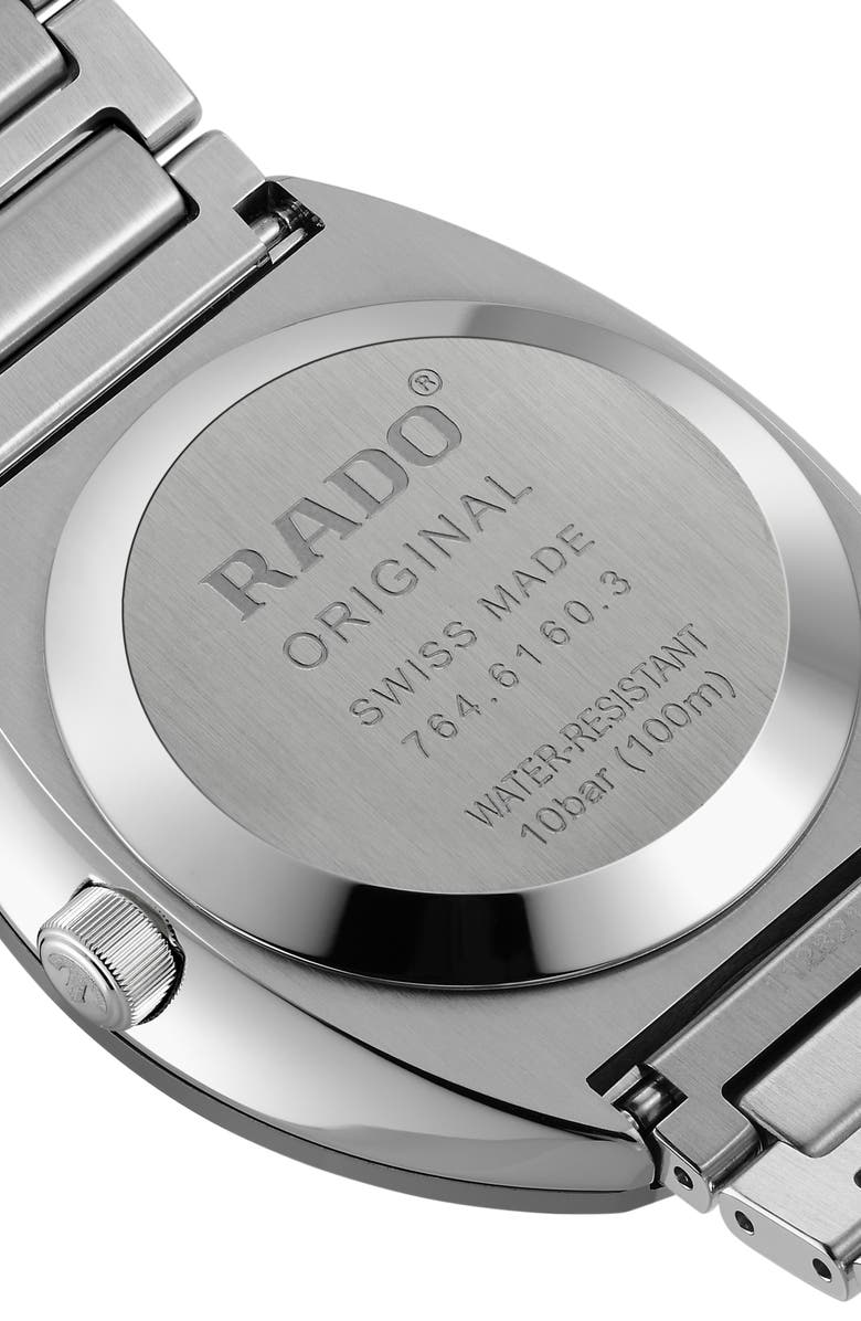 RADO DiaStar Original Automatic Bracelet Watch, 38mm, Alternate, color, 