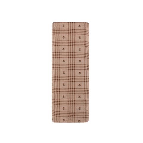Cotton Floral Plaid Collection - Muslin Swaddle