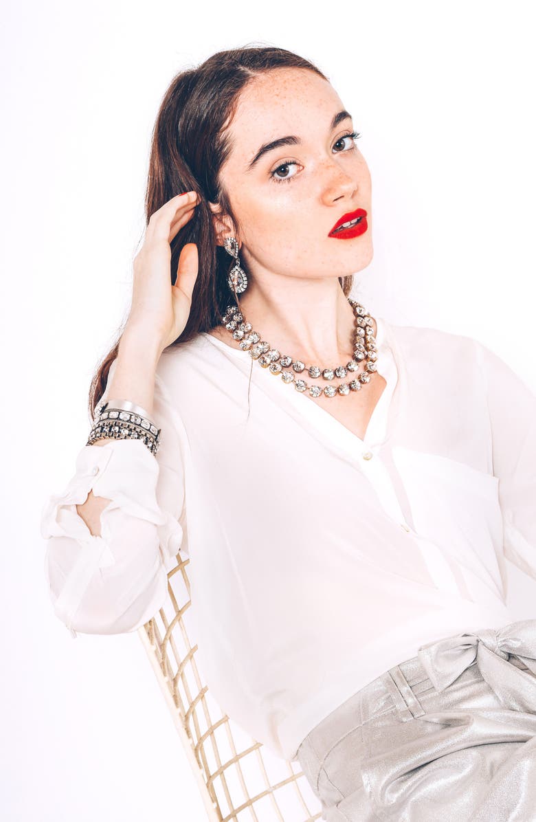 Loren Hope 'Kaylee' Collar Necklace, Alternate, color,