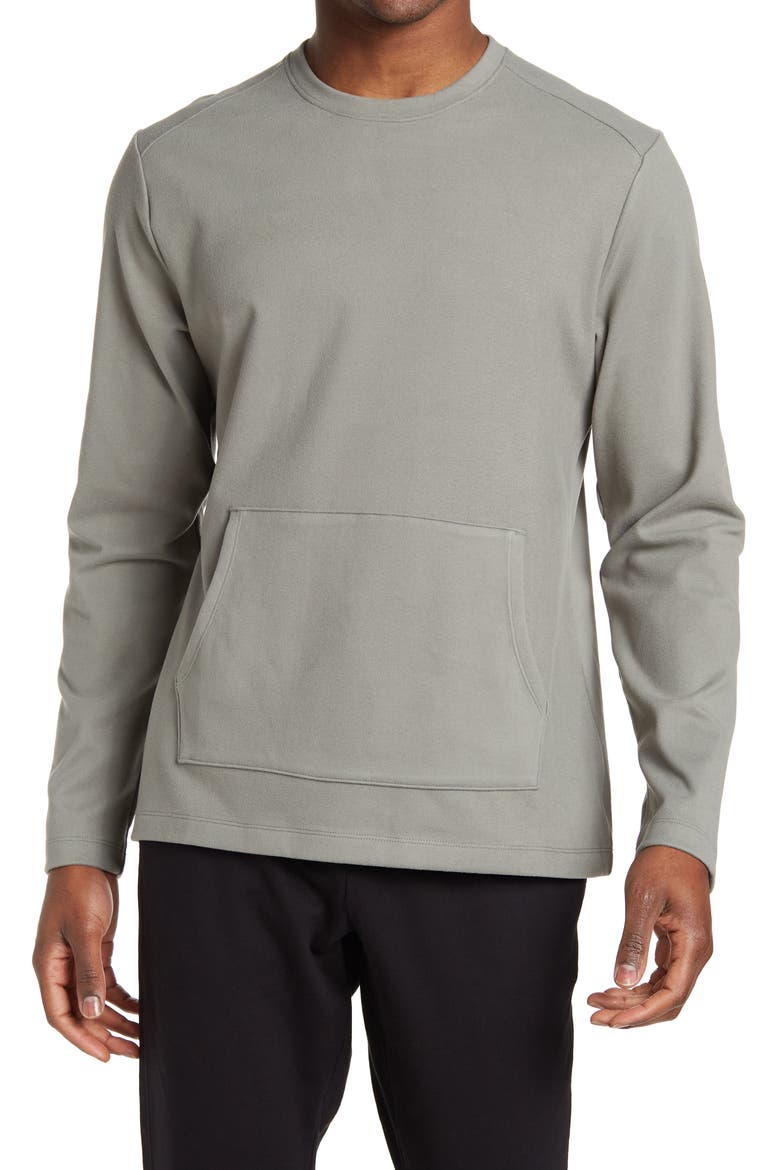 Chill Lounge Pullover, Main, color, GREY OMBRE