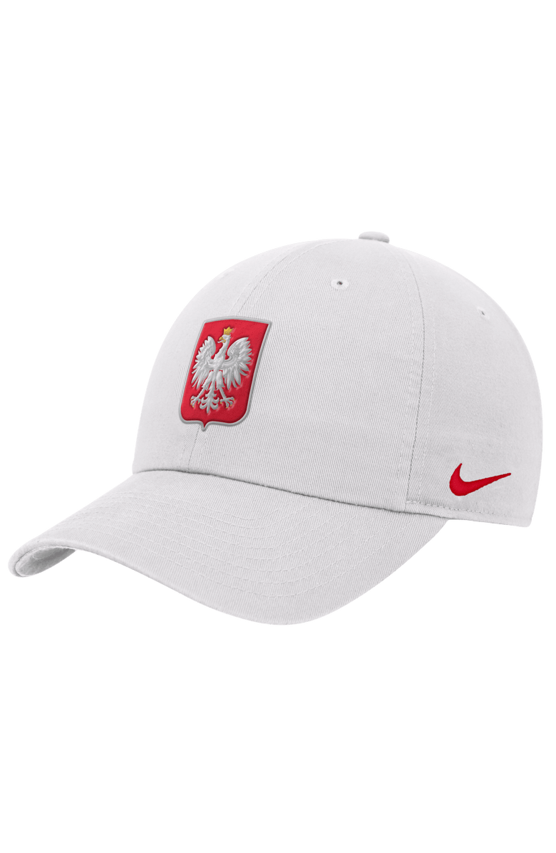 Nike Men's Nike  White Poland National Team Club Adjustable Hat, Main, color, White