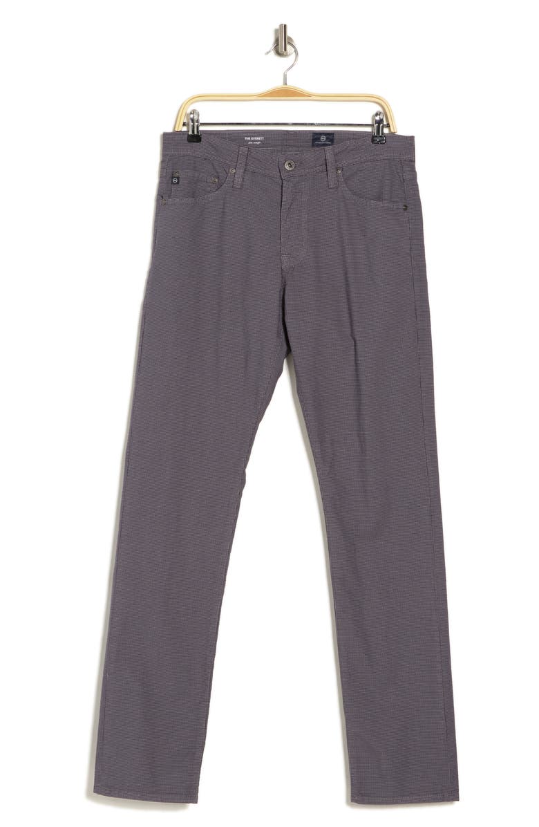 AG Everett Slim Straight Pants, Alternate, color, Autumn Fog