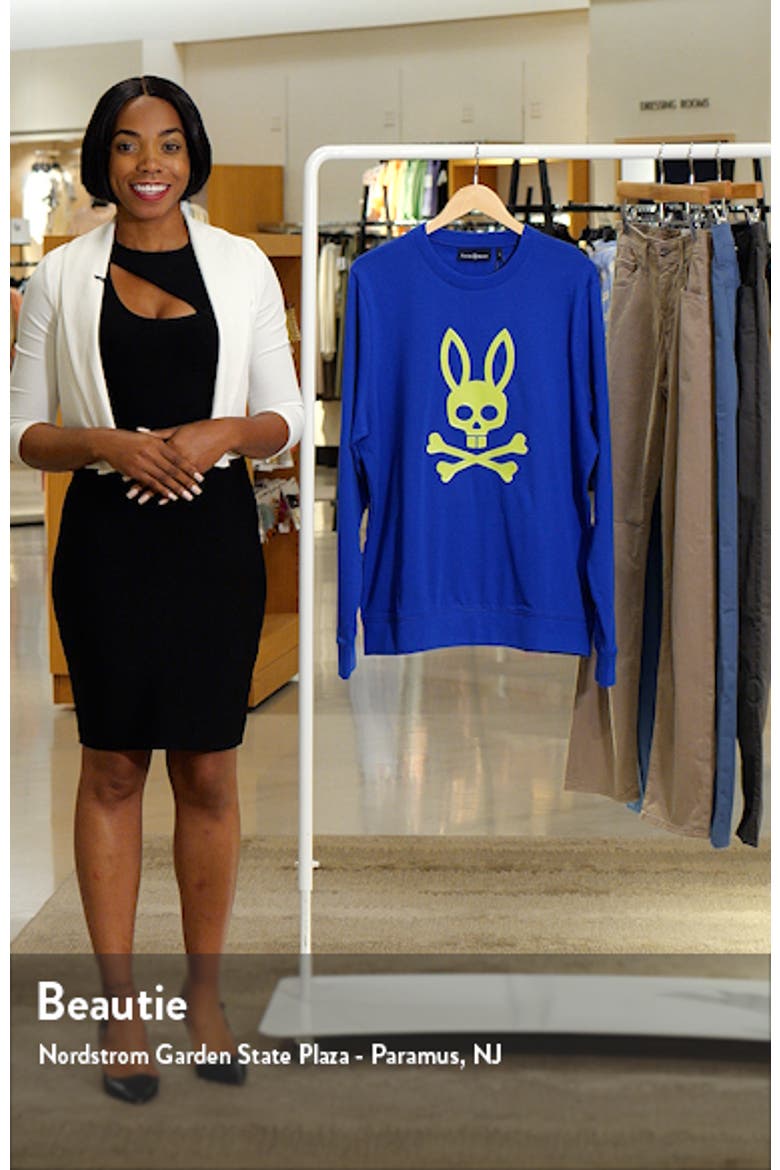 Posen Puff Logo Cotton French Terry Graphic Sweatshirt video