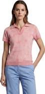 Lords of Harlech Inter Twine Womens Merino Silk Cashmere Polo