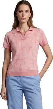 Lords of Harlech Inter Twine Womens Merino Silk Cashmere Polo