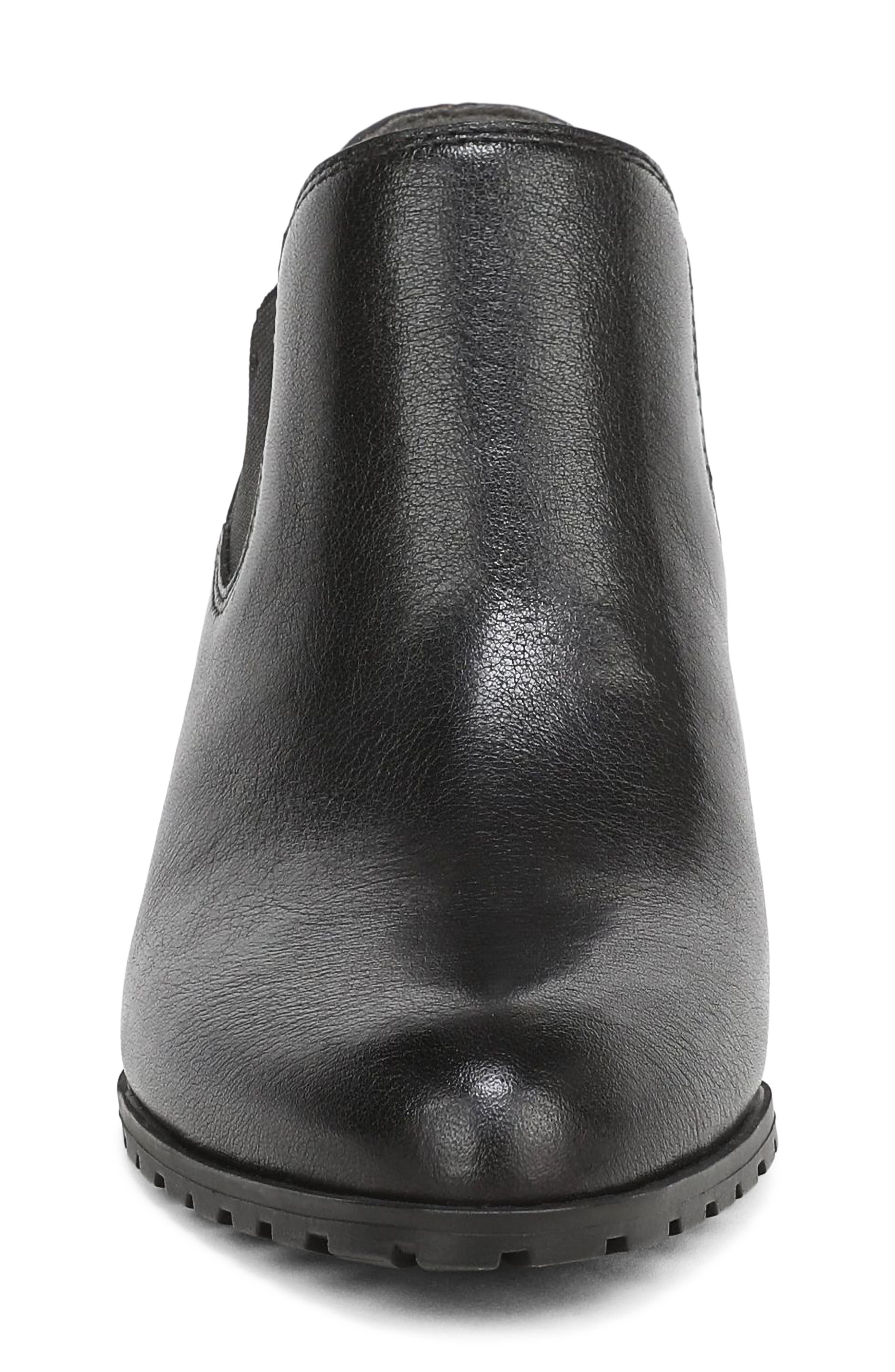 Vionic Bethany Bootie, Alternate, color, Black Leather
