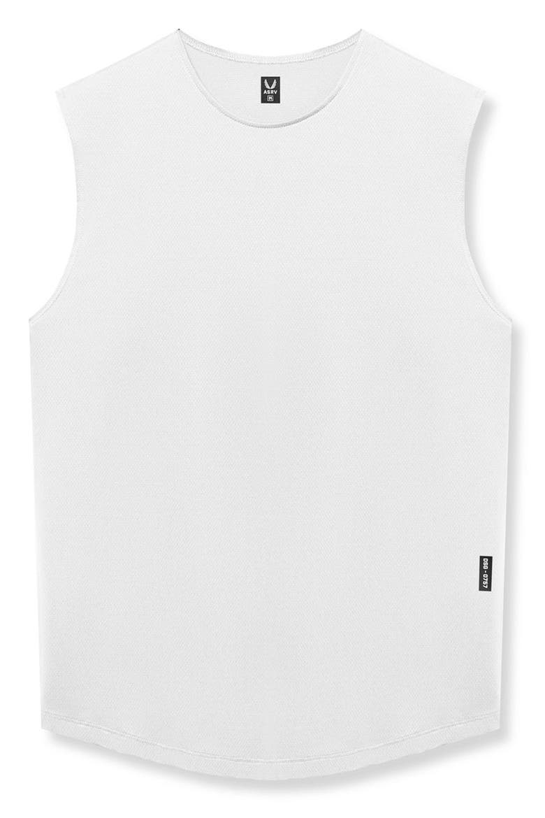 AeroSilver Muscle Tee, Alternate, color, WHITE