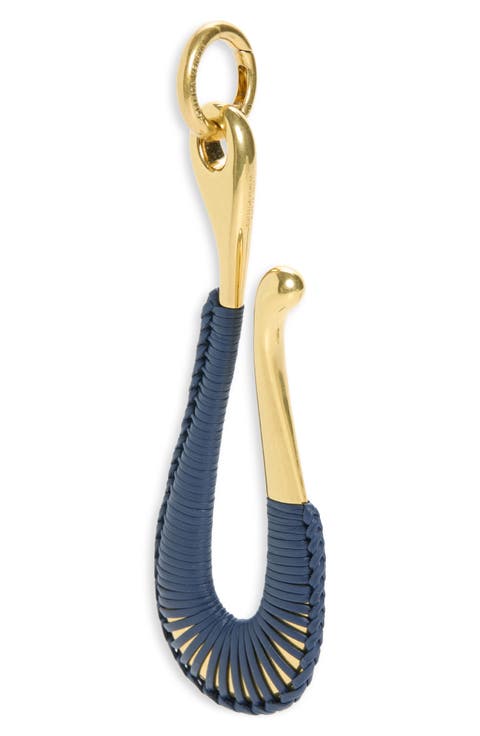 Hook Leather Key Ring