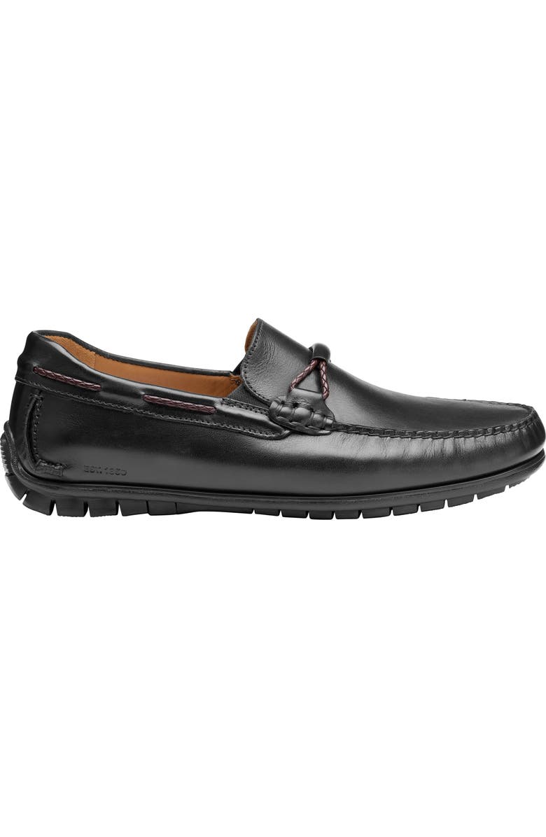 Johnston & Murphy Cort 2.0 Bit Loafer, Alternate, color, Black Full Grain