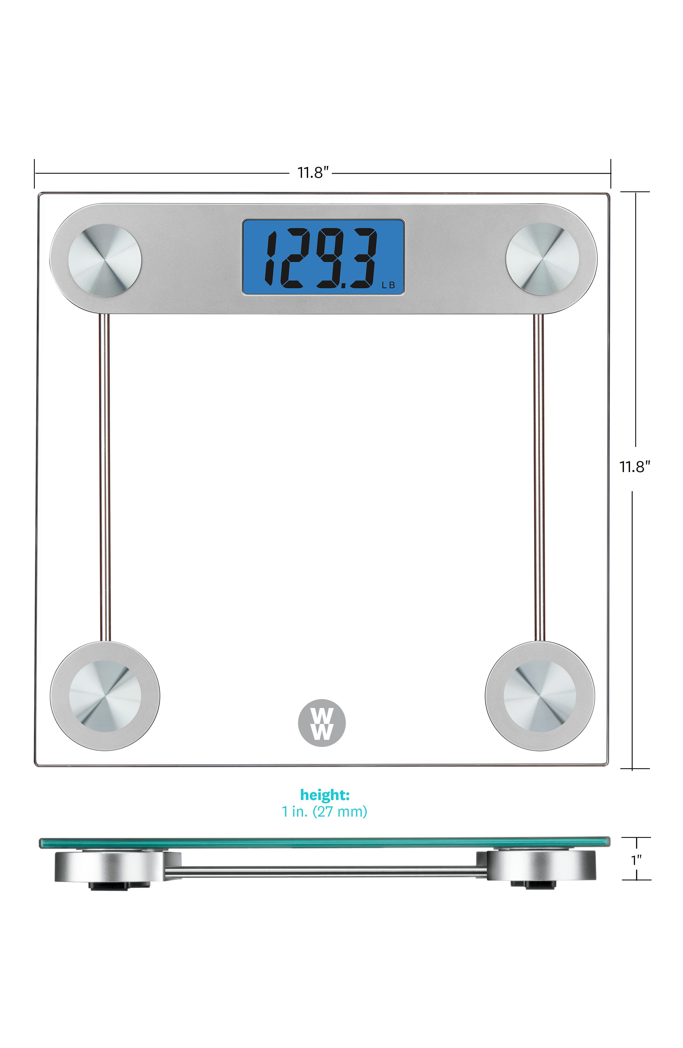 Side Glass Scale Tempered Glass Digital Scale | Nordstromrack