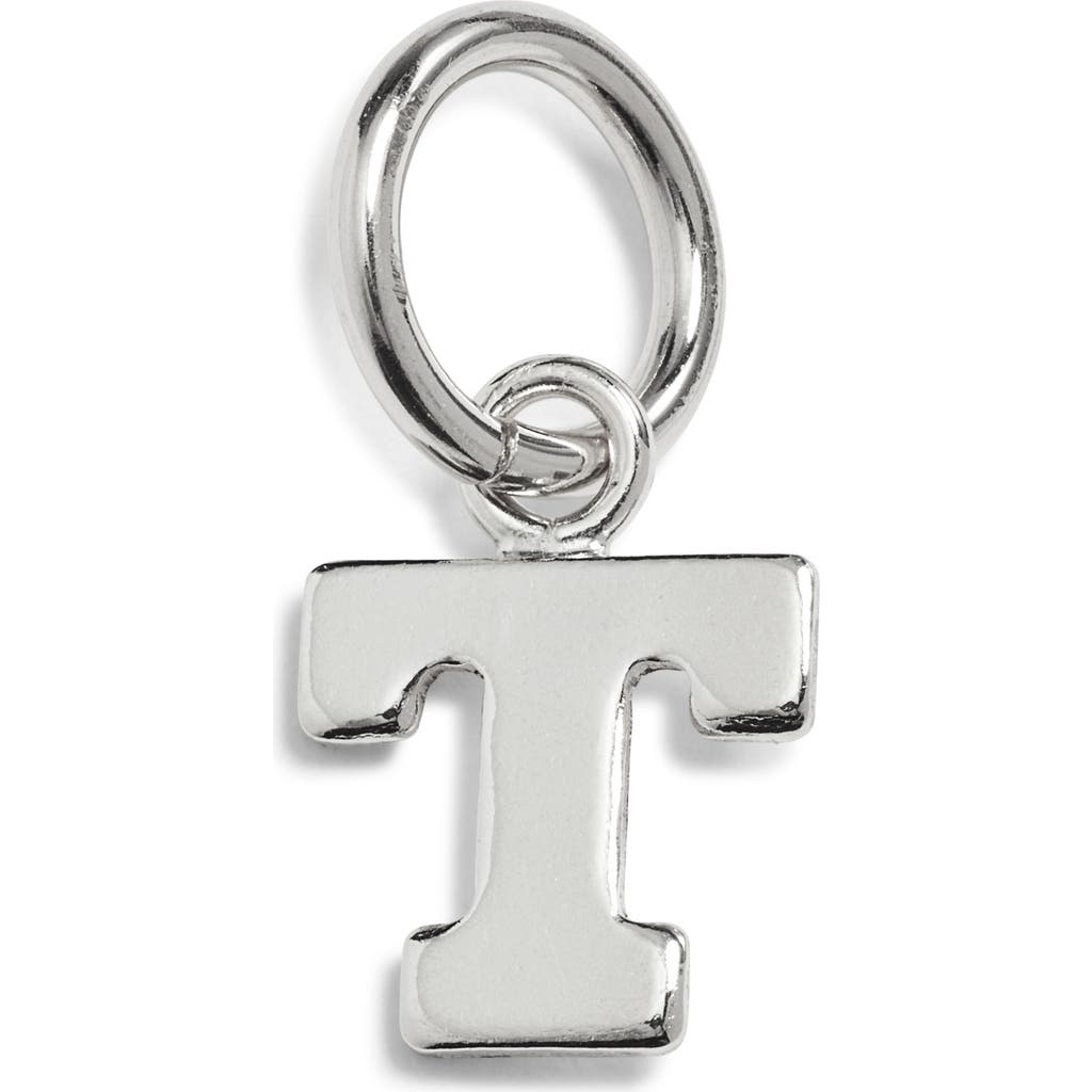Nashelle Initial Charm In Sterling Silver - T