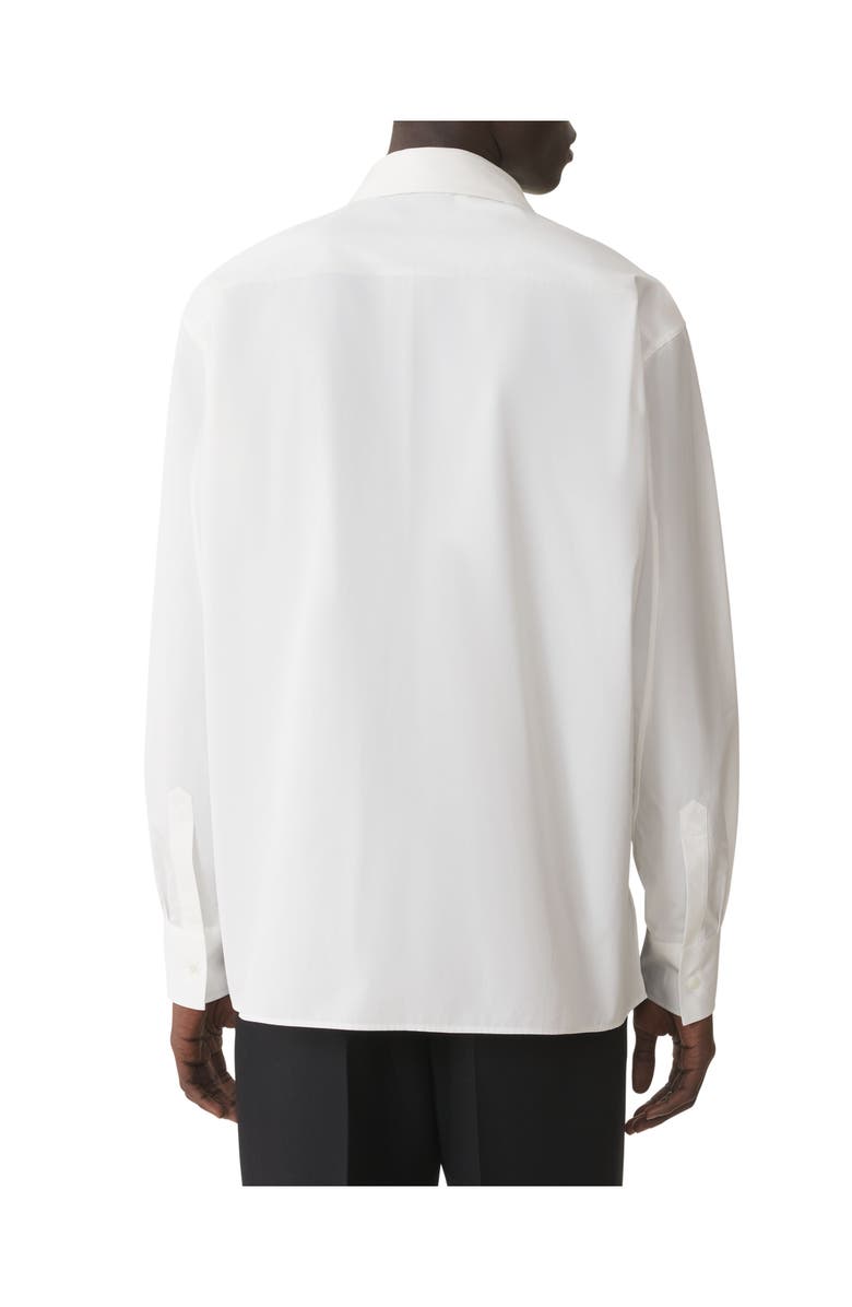 Lanvin Oversized Cotton Poplin Shirt, Alternate, color, 