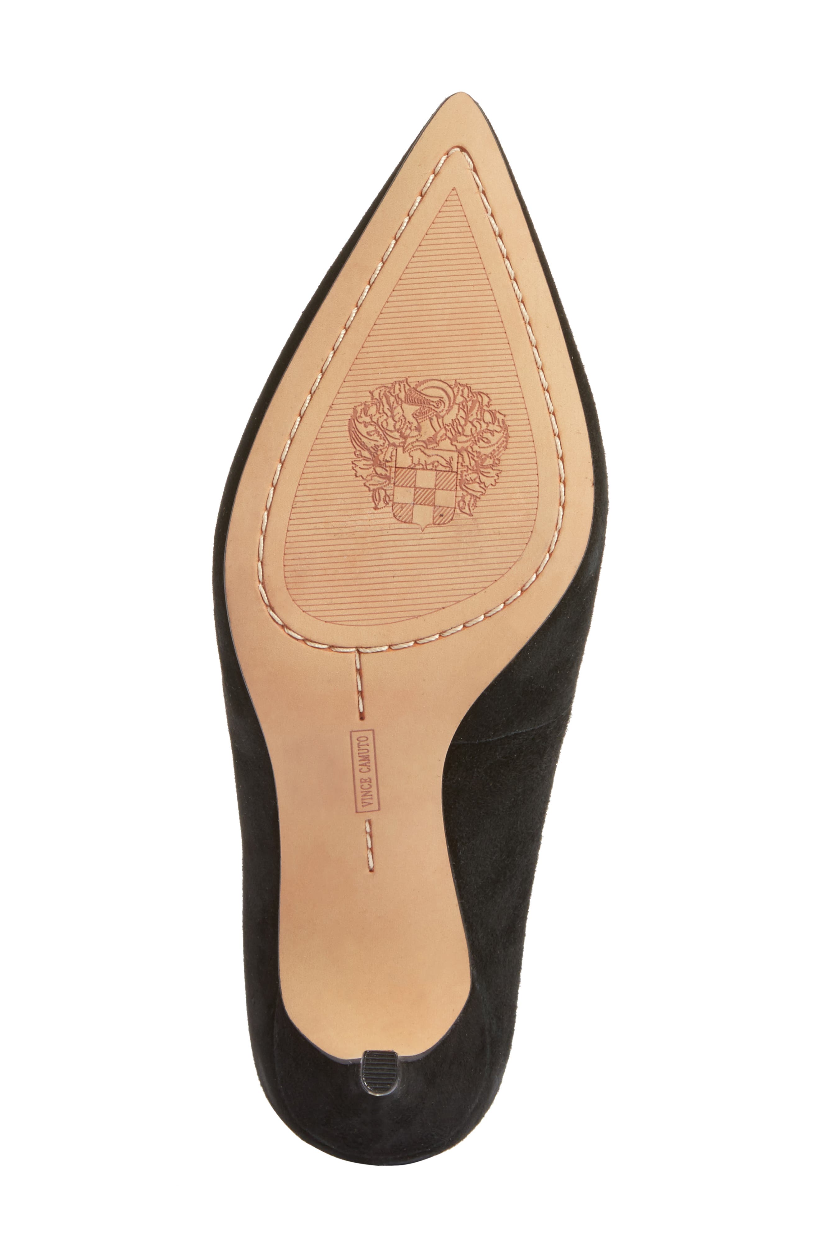 Ankia Suede Pump (Nordstrom Exclusive), Alternate, color, BLACK SUEDE