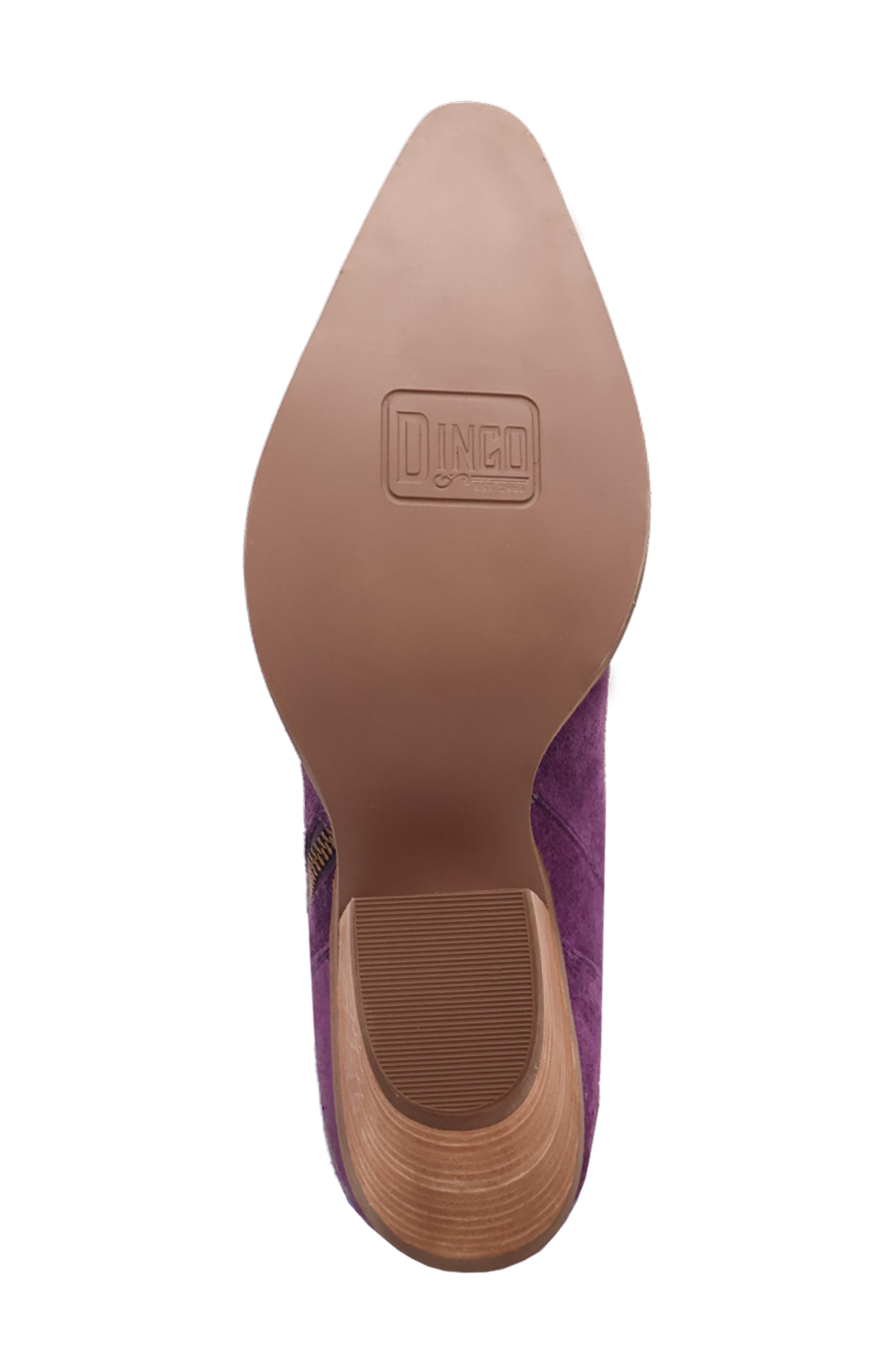 Little Star Western Boot, Alternate, color, PURPLE