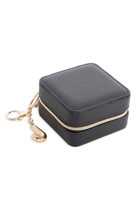 Detachable Initial Charm Jewelry Box