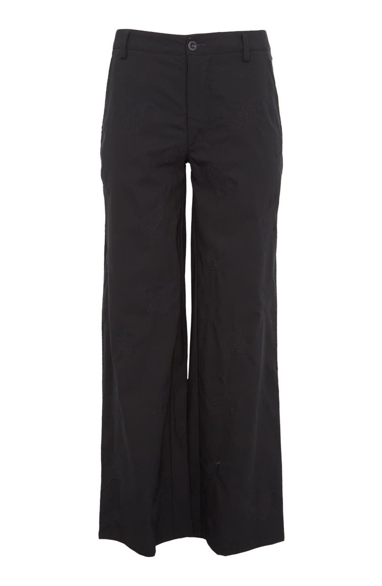 Lords of Harlech Phoebe Wide Leg Tailored Pant, Main, color, Black