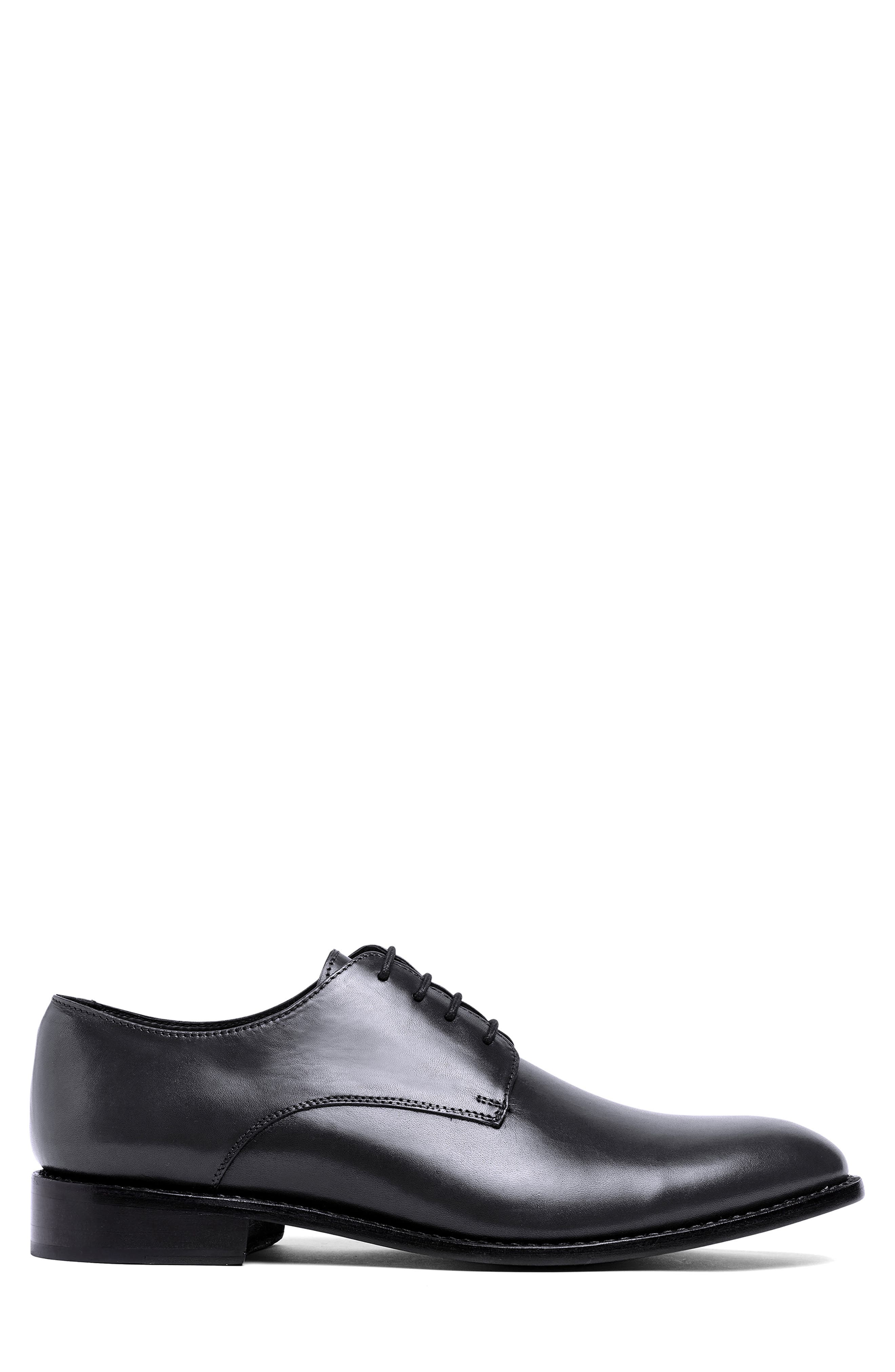 Anthony Veer Truman Plain Toe Derby, Alternate, color, Black
