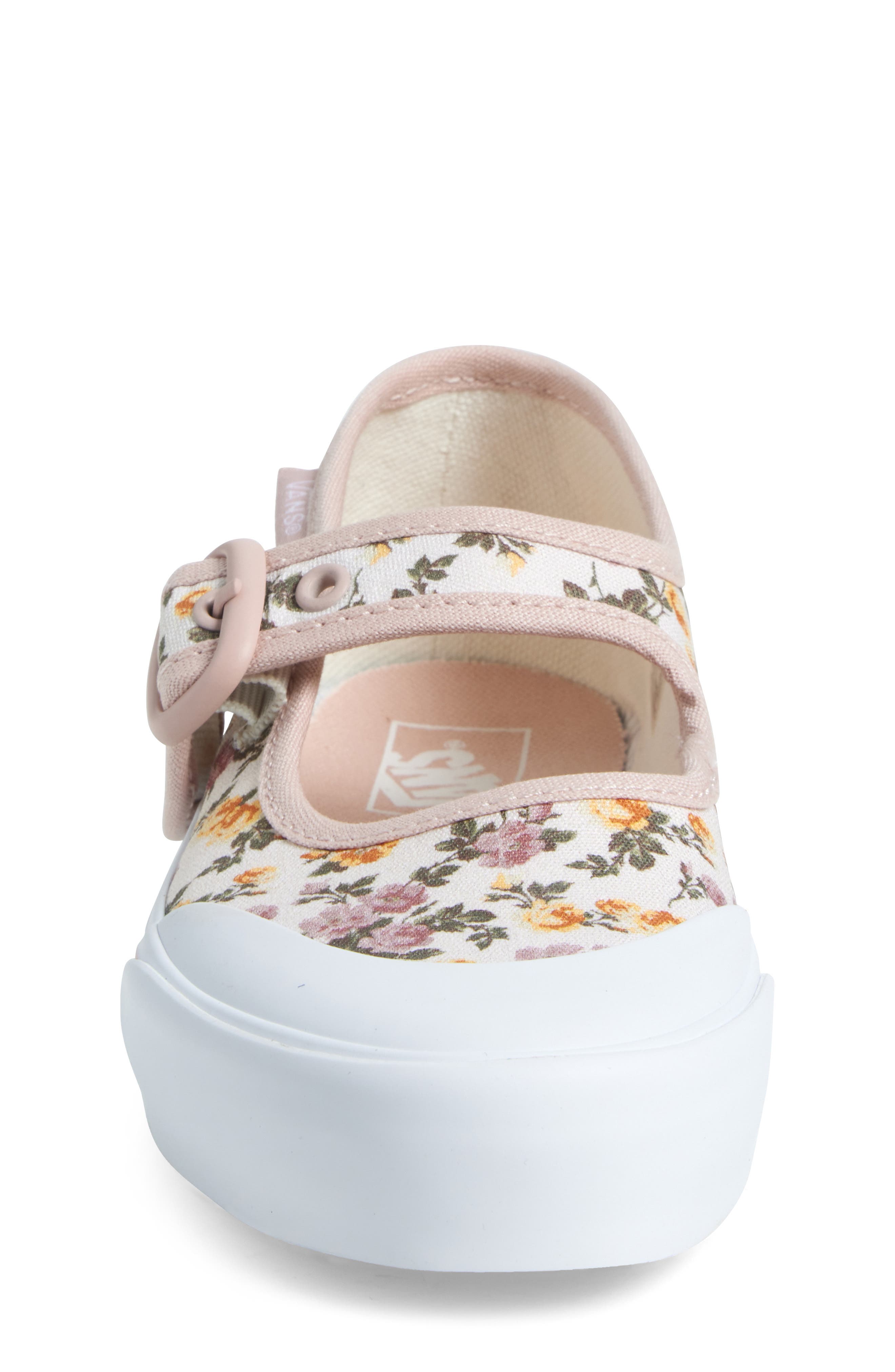 Vans Kids' Mary Jane Floral Sneaker, Alternate, color, 