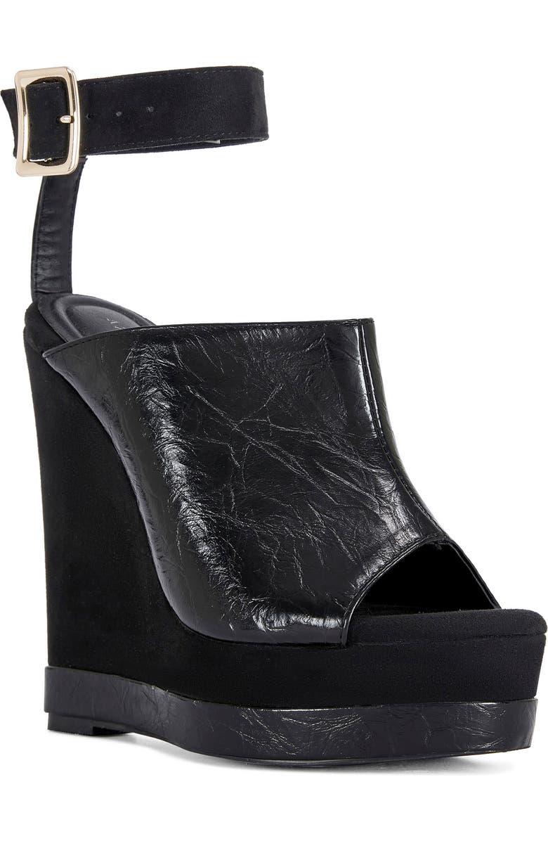 AZALEA WANG Tana Platform Ankle Strap Sandal, Main, color,