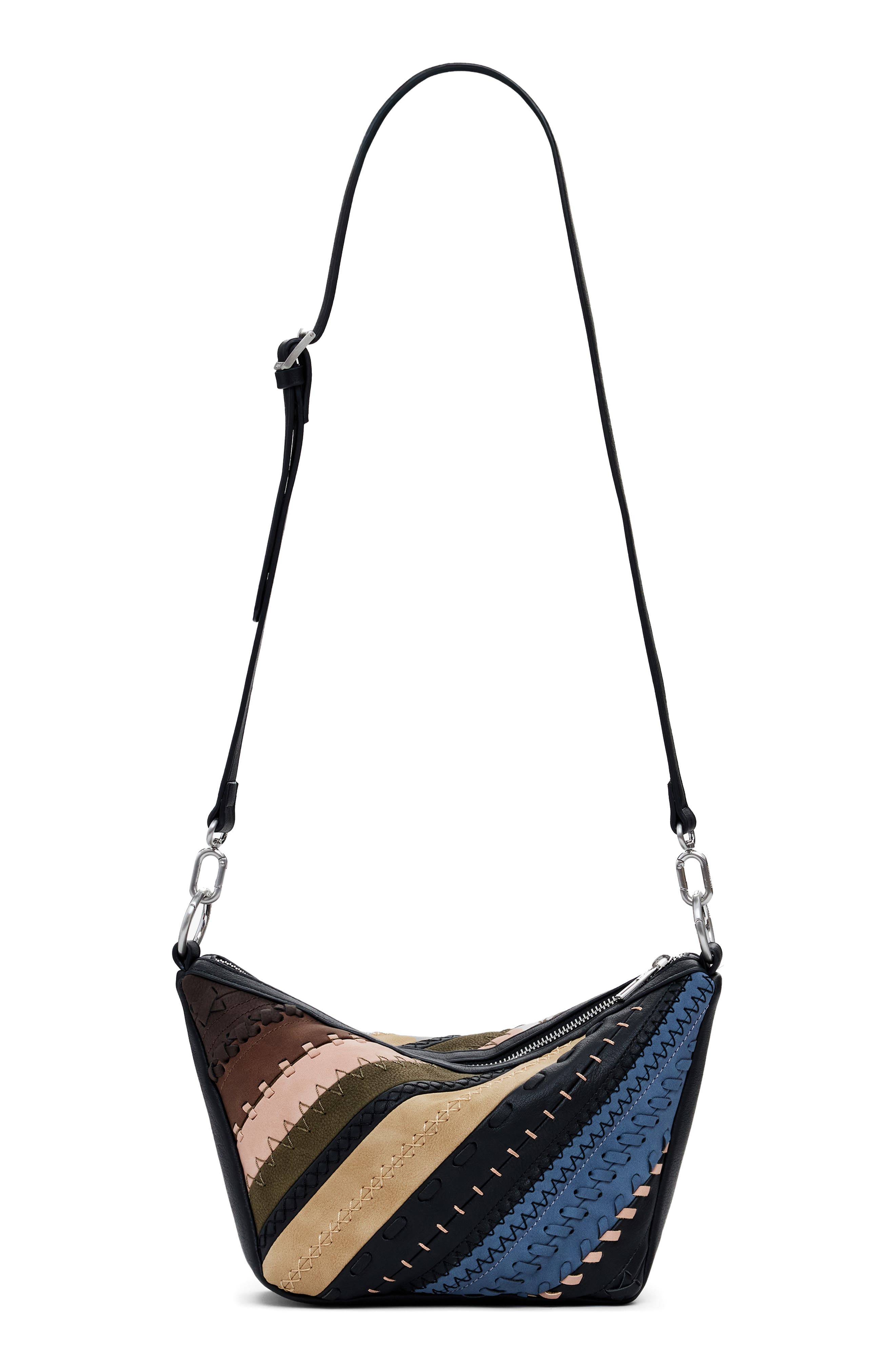 Desigual Faux Leather Shoulder Bag, Alternate, color, 