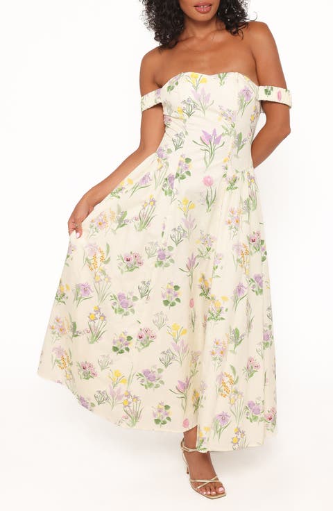 Larni Off the Shoulder Maxi Dress