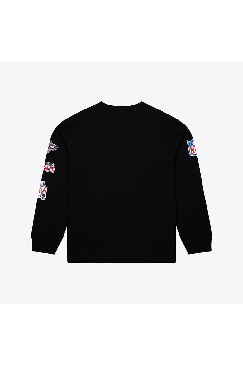 Men's Mitchell & Ness  Black San Francisco 49ers Big & Tall Training Camp Long Sleeve T-Shirt, Alternate, color, Black