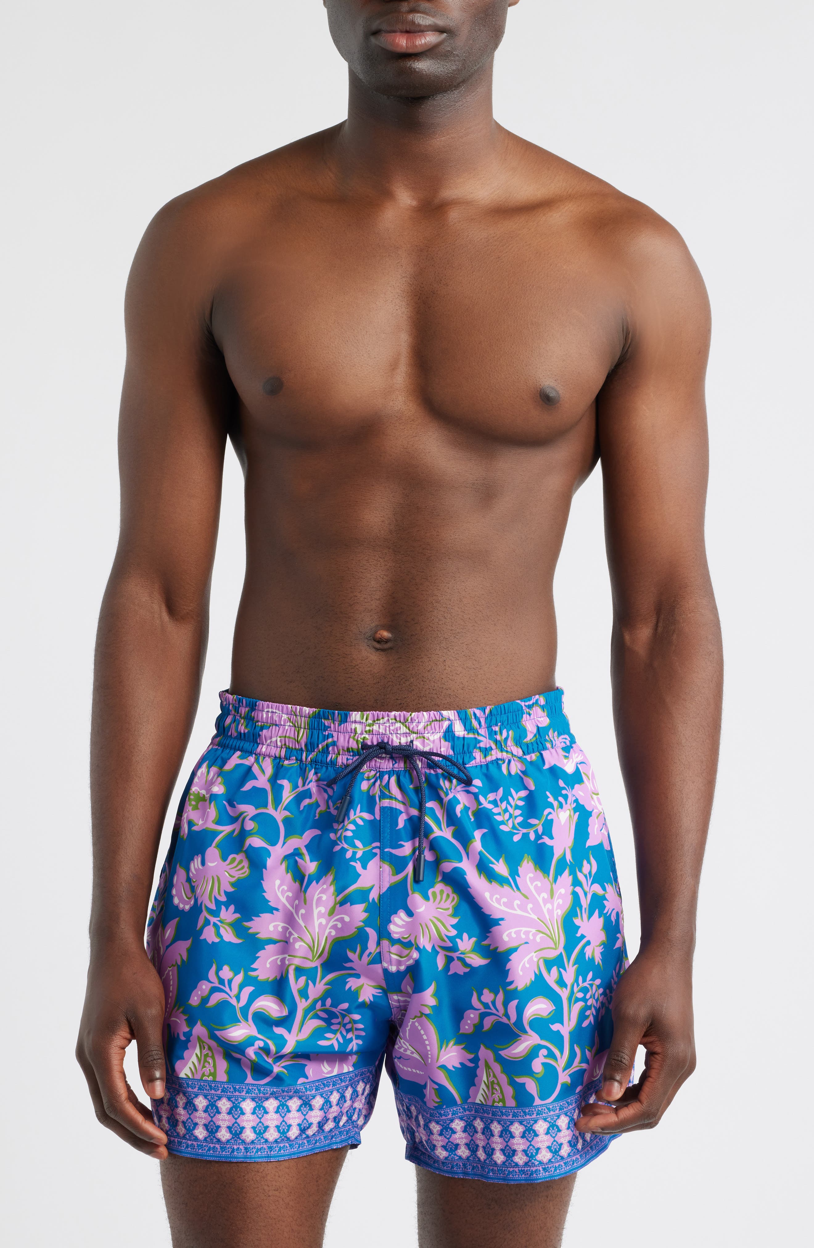 Roma Floral Swim Trunks