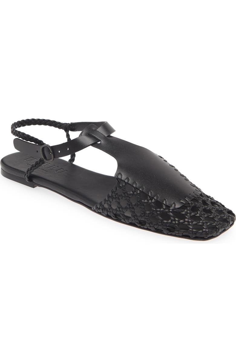 HEREU Reixa Woven T-Strap Sandal, Main, color,