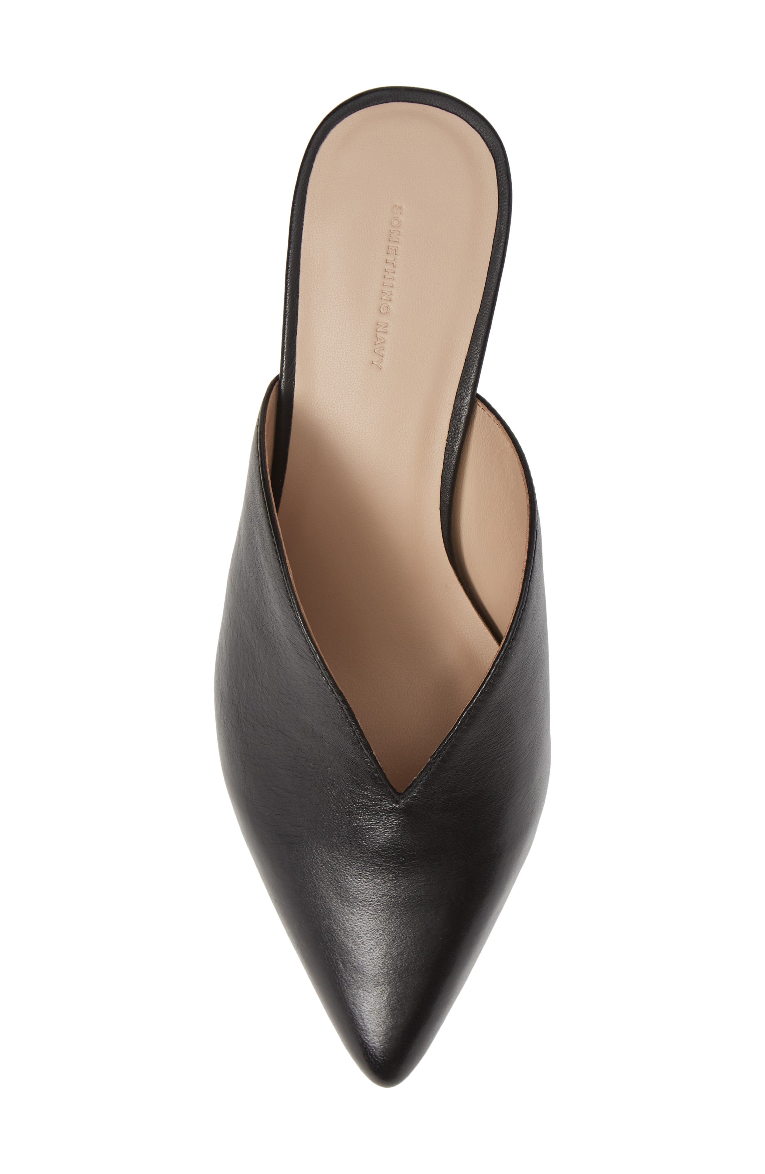 Something Navy Utopia Kitten Heel Mule, Alternate, color, 