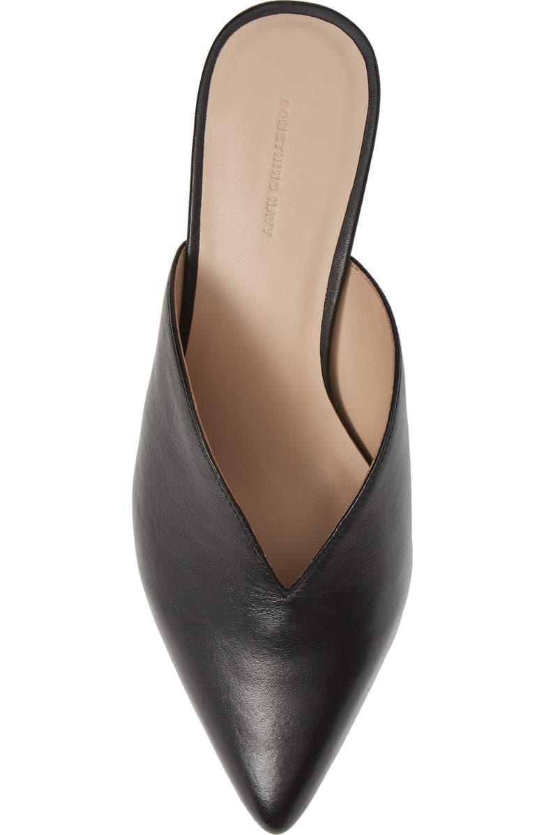 Something Navy Utopia Kitten Heel Mule, Alternate, color,