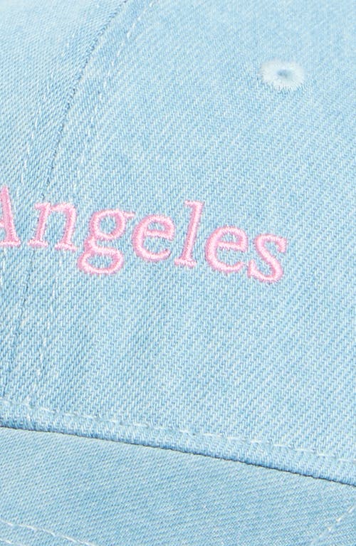 The Accessory Collective Kids' Washed Baseball Cap In Blue