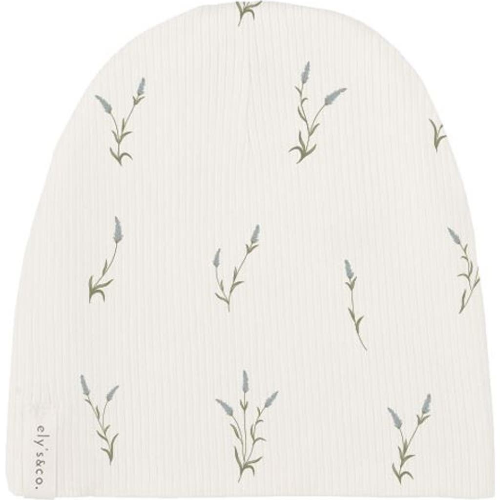 Ely's & Co. Baby Cotton Ribbed Beanie In Lilac